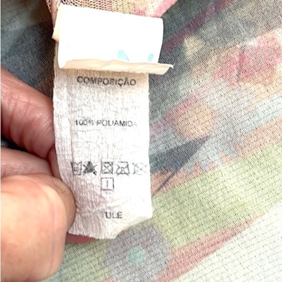 Lygia & Nanny Brazilian Resort Dress Abstract Print,A-Line EUC Size L MSRP$230), - Picture 7 of 11